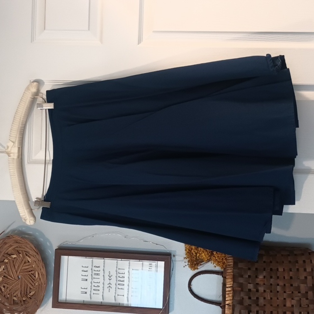 Lindy Bop Navy Circle Skirt